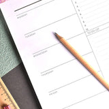 Scholar A4 Weekly Planner Horizontal (WPL)