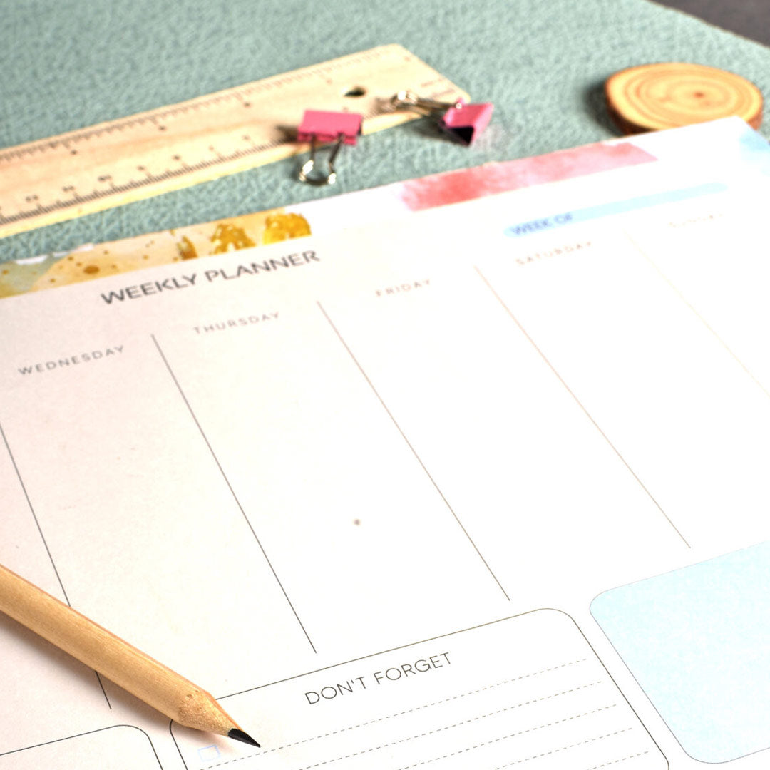 Scholar A4 Weekly Planner Horizontal (WPL)