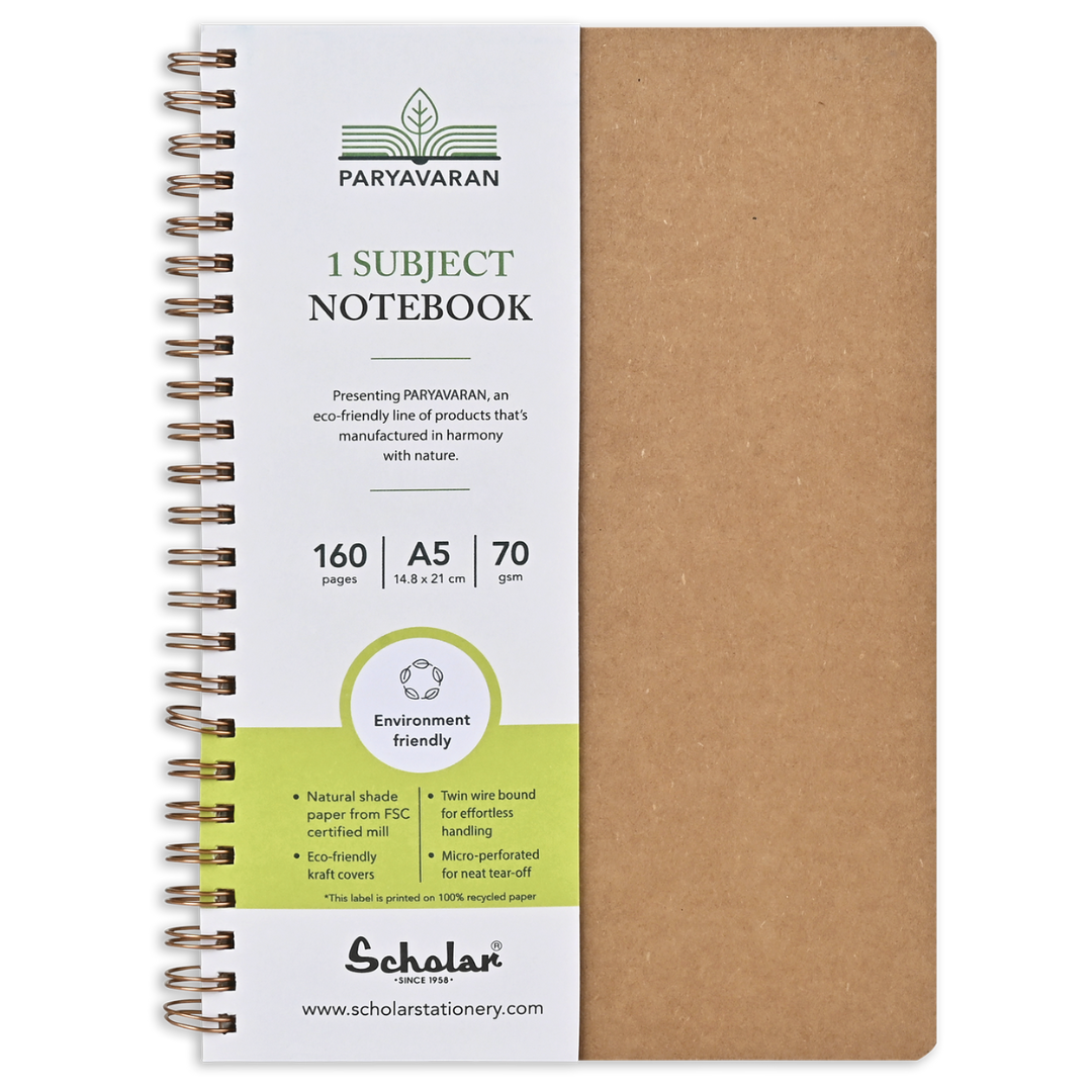 Scholar Paryavaran One Subject Ruled Notebook