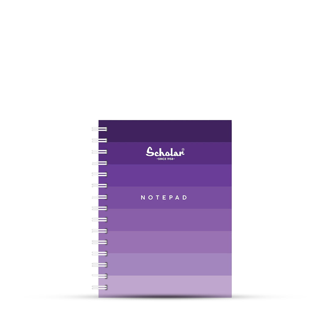 Scholar Side Bound Spiral Ruled Notepad