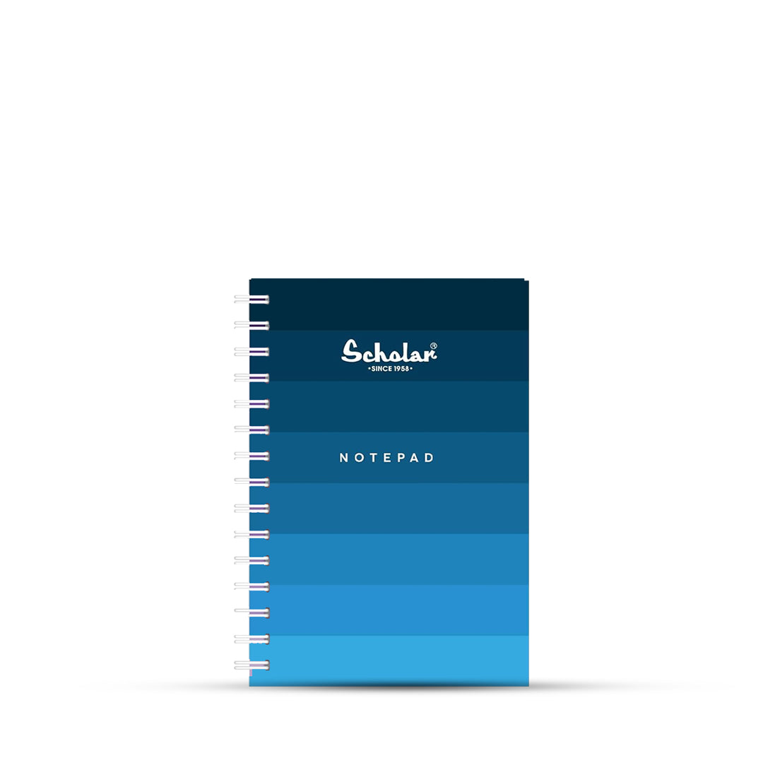 Scholar Side Bound Spiral Ruled Notepad