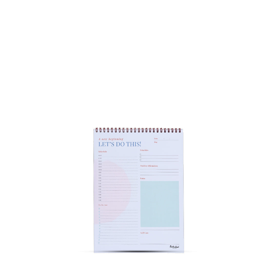 Scholar Things To-do Ruled Spiral Pads