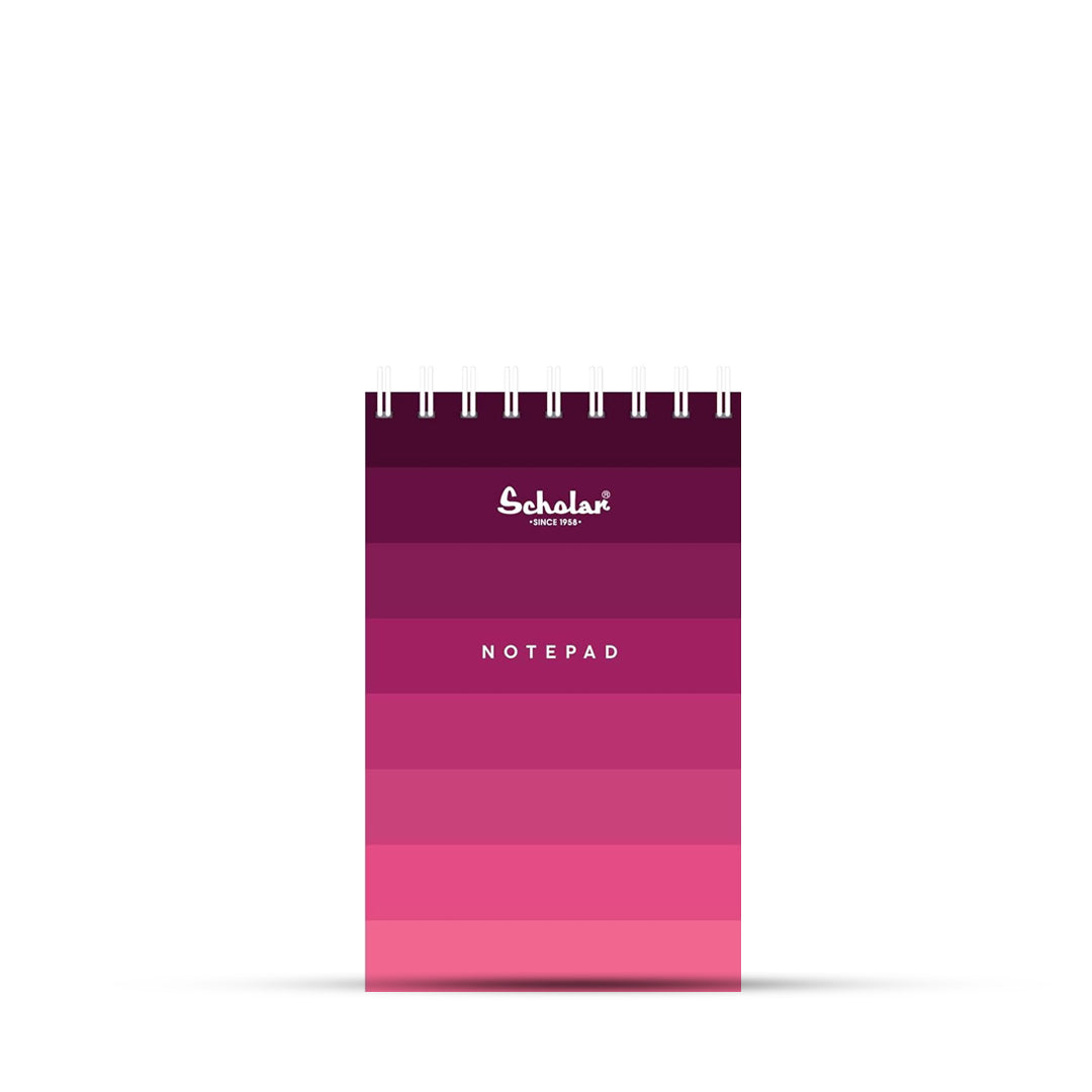 Scholar Top Bound Spiral Notepad