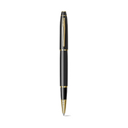 Scrikss Noble 35 Roller Ball Matt Black Gold Pen