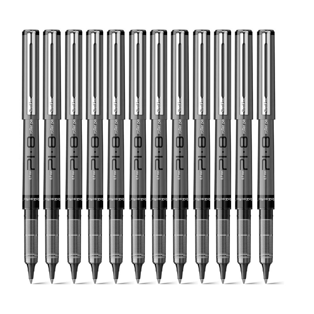Scrikss PI-8 Black Rollerball Pen Set
