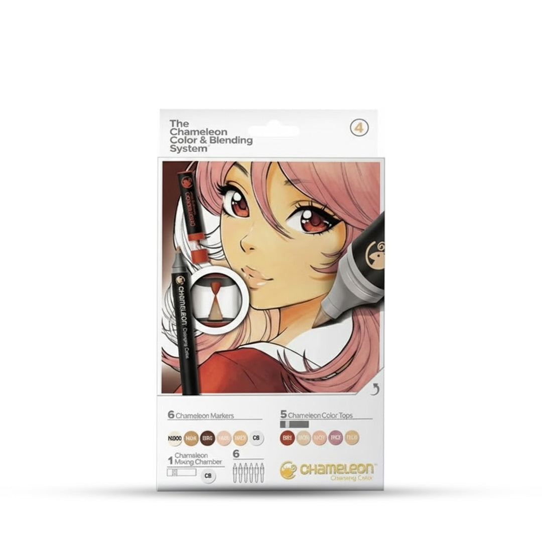 Chameleon Color and Blending System Set With Markers