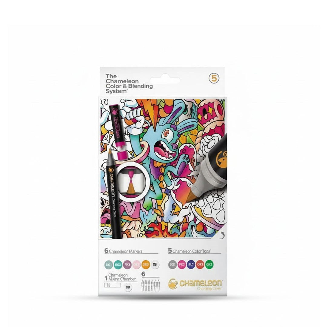 Chameleon Color and Blending System Set With Markers