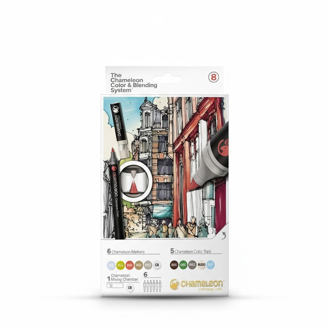 Chameleon Color and Blending System Set With Markers