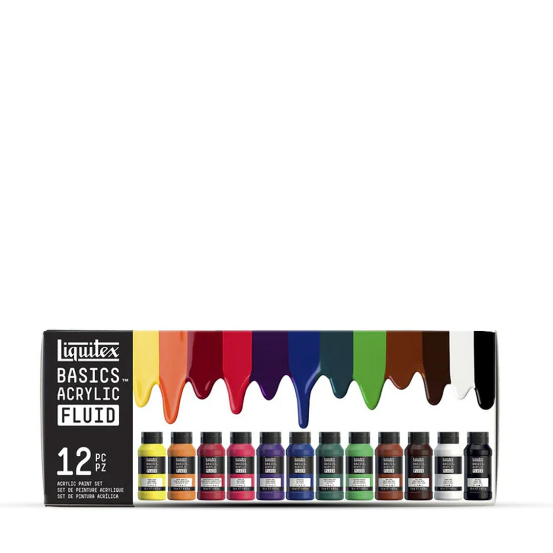 Liquitex Basics Fluid Acrylic Set