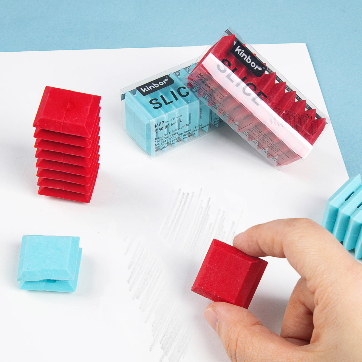 Kinbor Slice Multi Layer Tearable Eraser