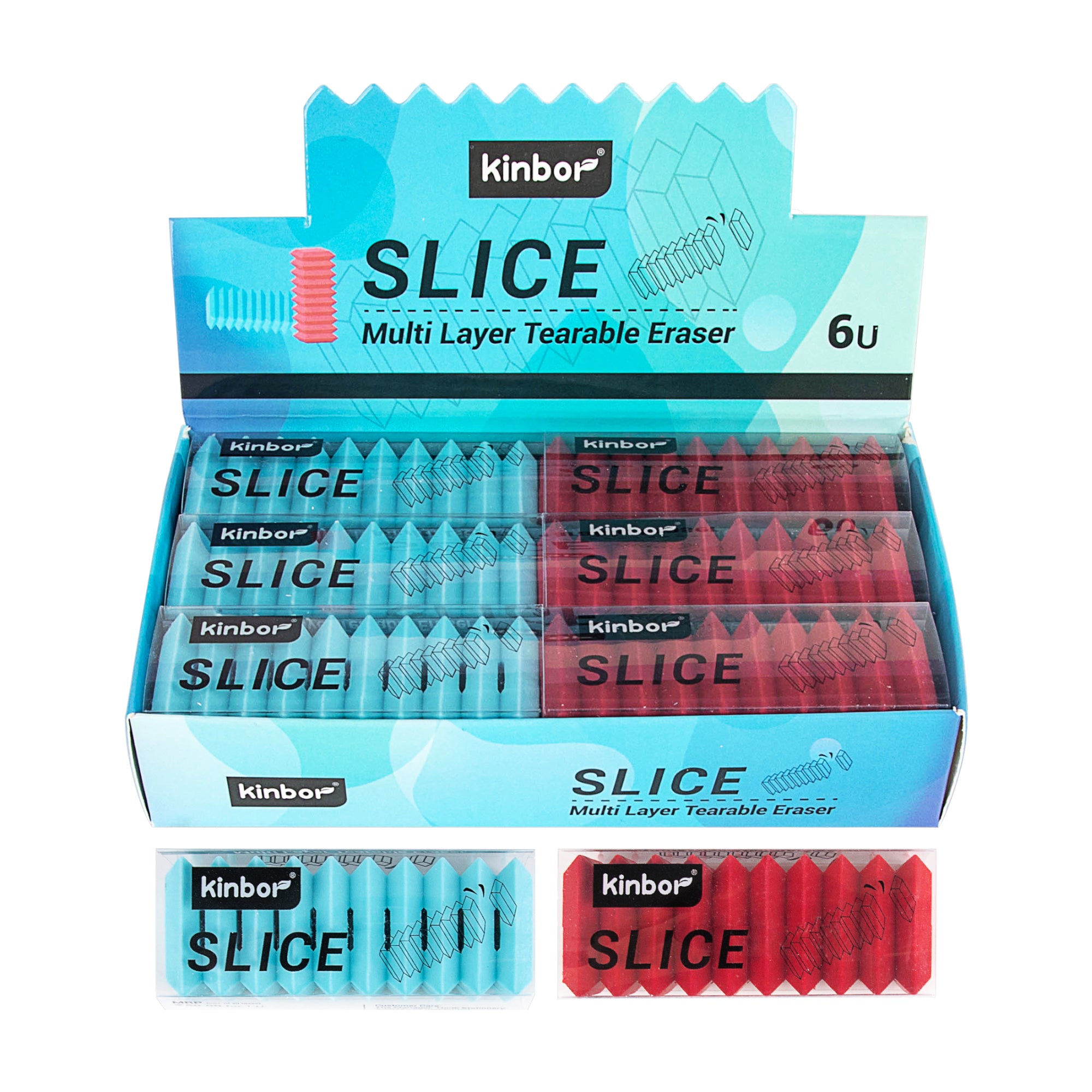 Kinbor Slice Multi Layer Tearable Eraser – SCOOBOO