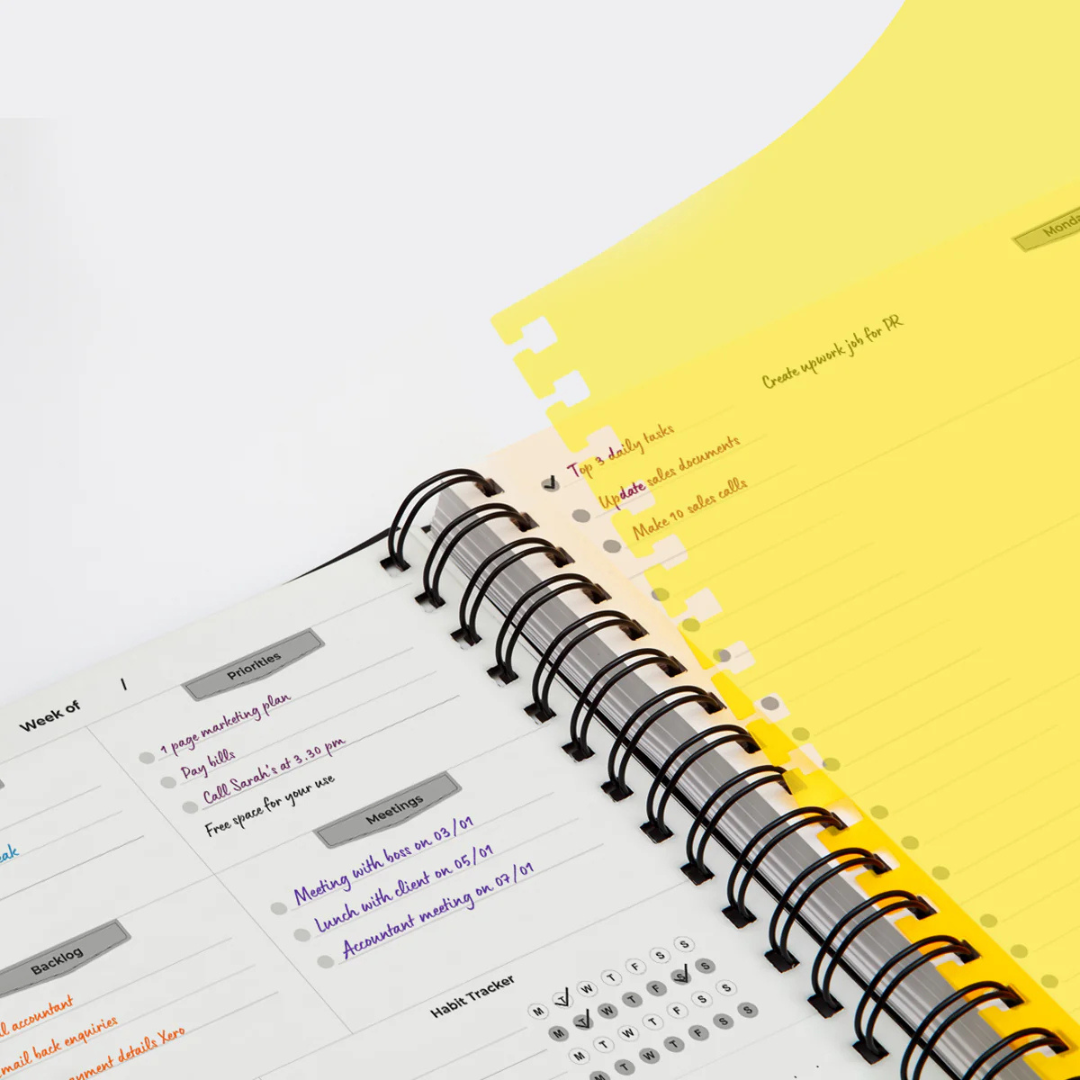 Solo Weekly Success Potrait A5 Planner