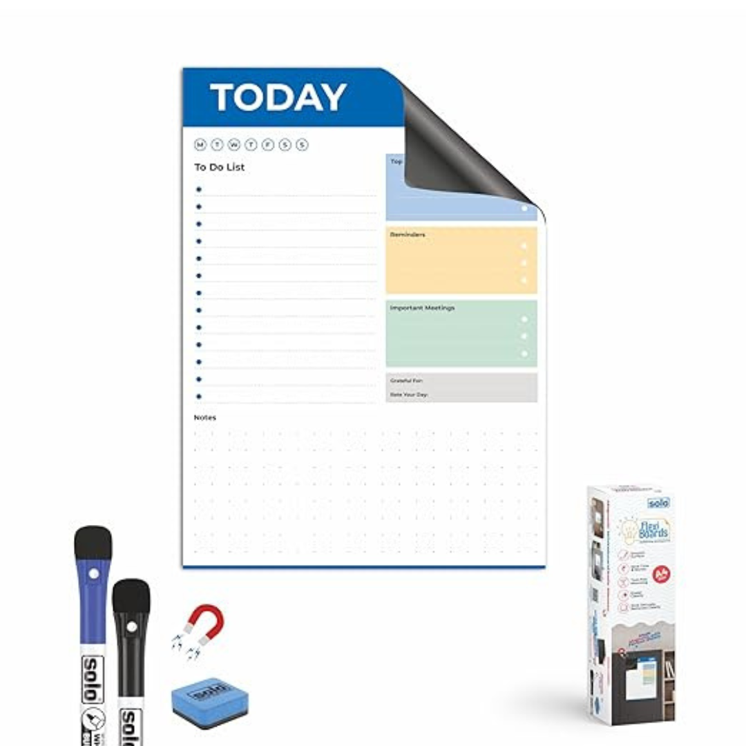 Solo FlexiBoard A4 Magnetic Daily Planner Set