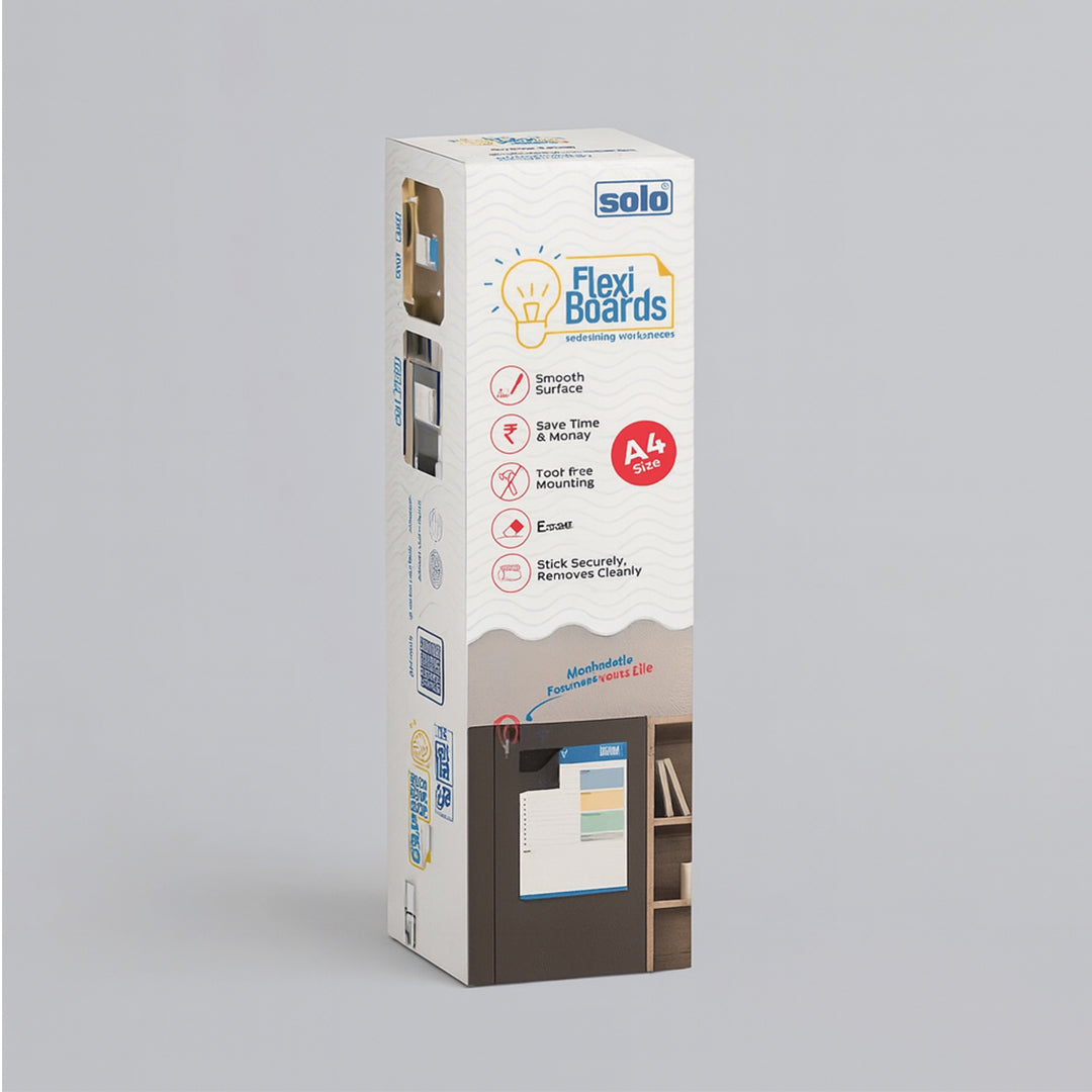 Solo Magnetic Whiteboard A4 Monthly Planner