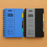 Solo Five Subject Ruled Notebook