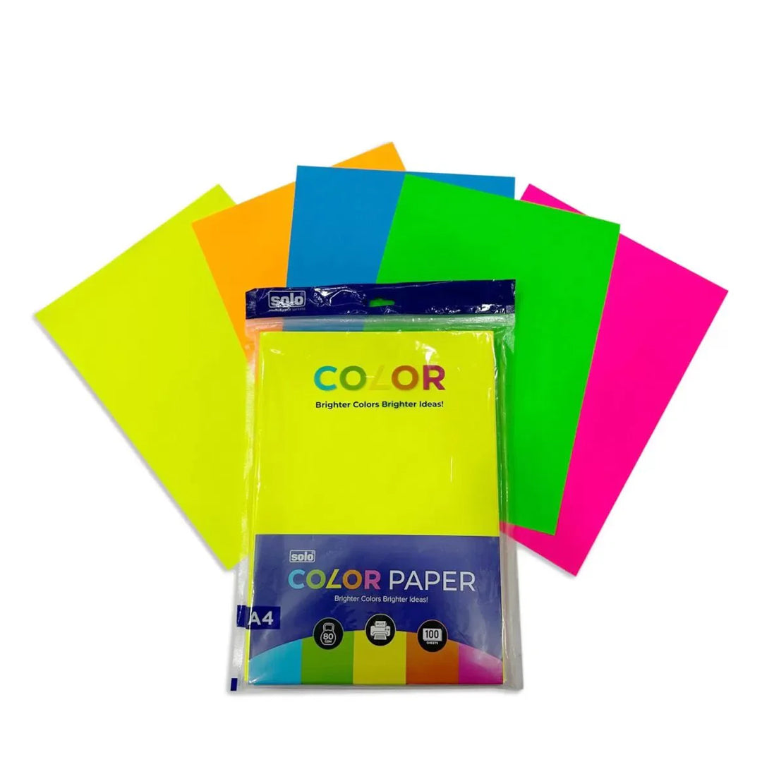 Solo A4 Bright Colored paper
