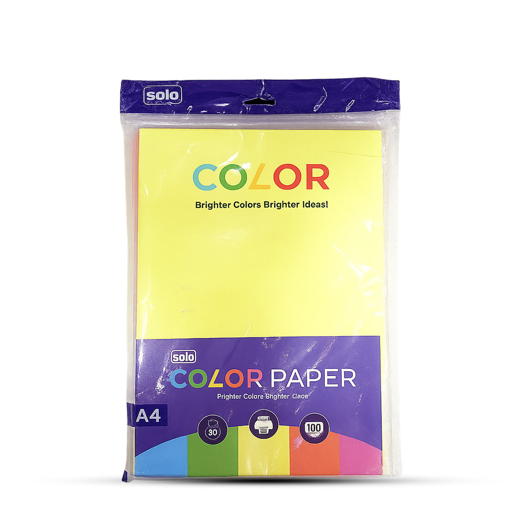 Solo A4 Bright Colored paper