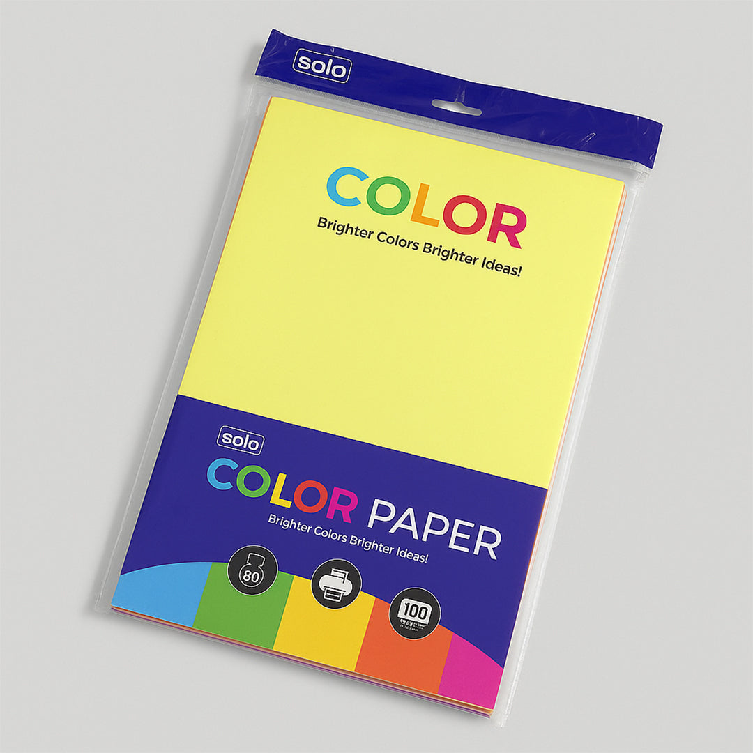 Solo A4 Bright Colored paper