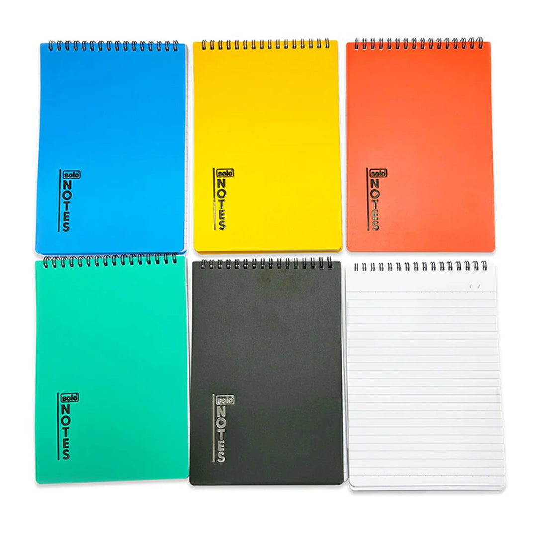 Solo Notes A5 Ruled Notepad