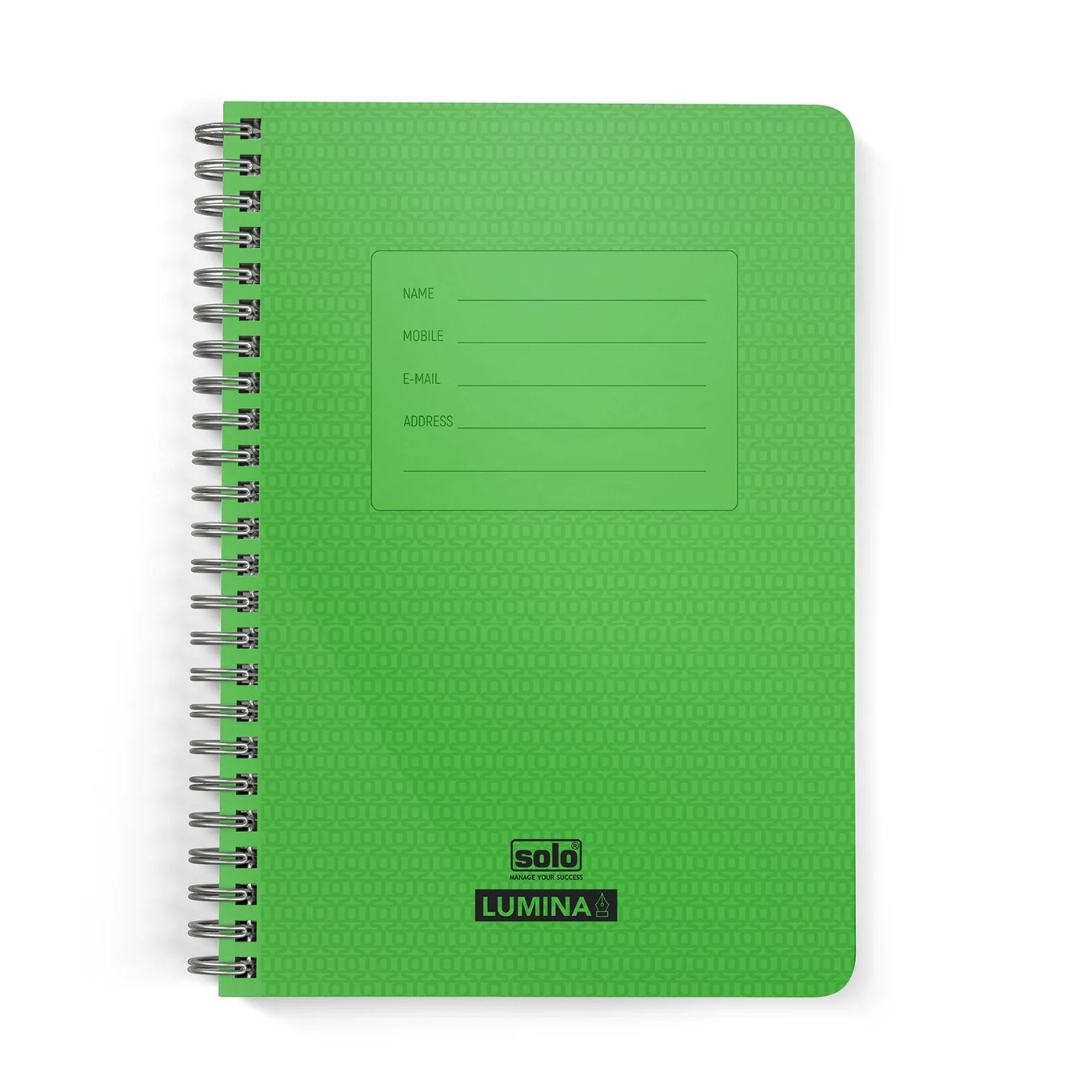 Solo Spiral A5 Ruled Notebook