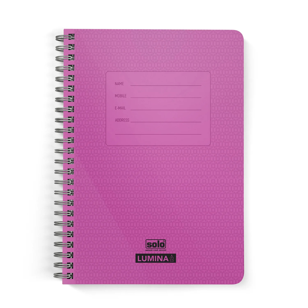 Solo Spiral A5 Ruled Notebook
