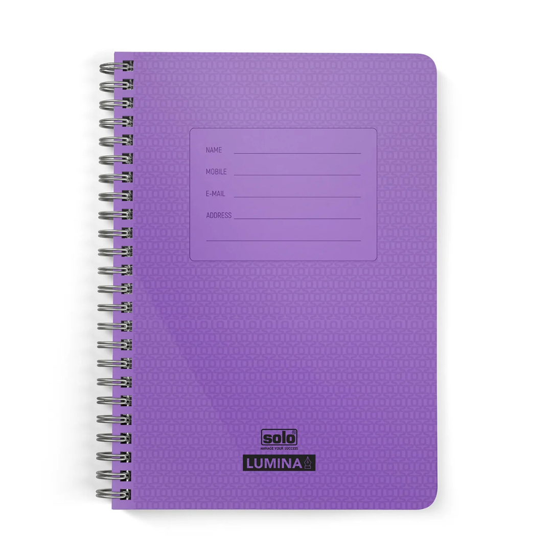 Solo Spiral A5 Ruled Notebook