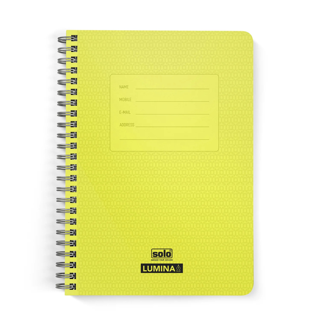 Solo Spiral A5 Ruled Notebook