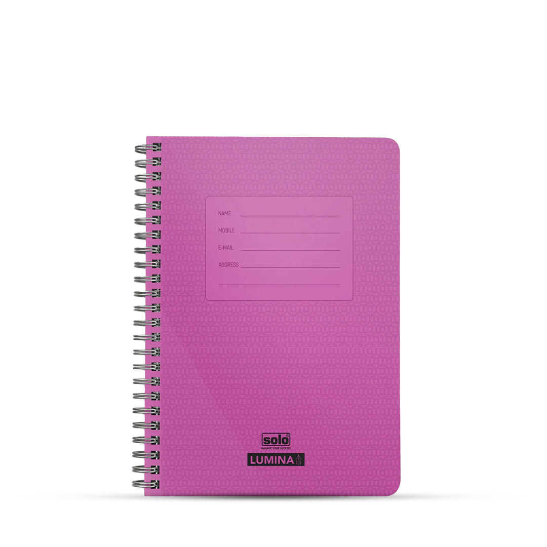 Solo Transparent B5 Ruled Notebook