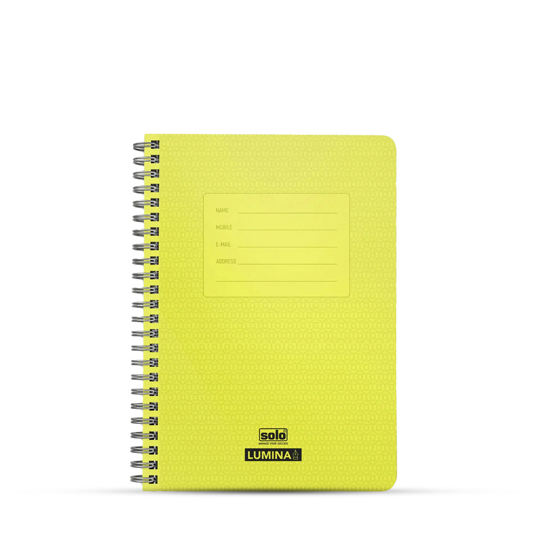 Solo Transparent B5 Ruled Notebook