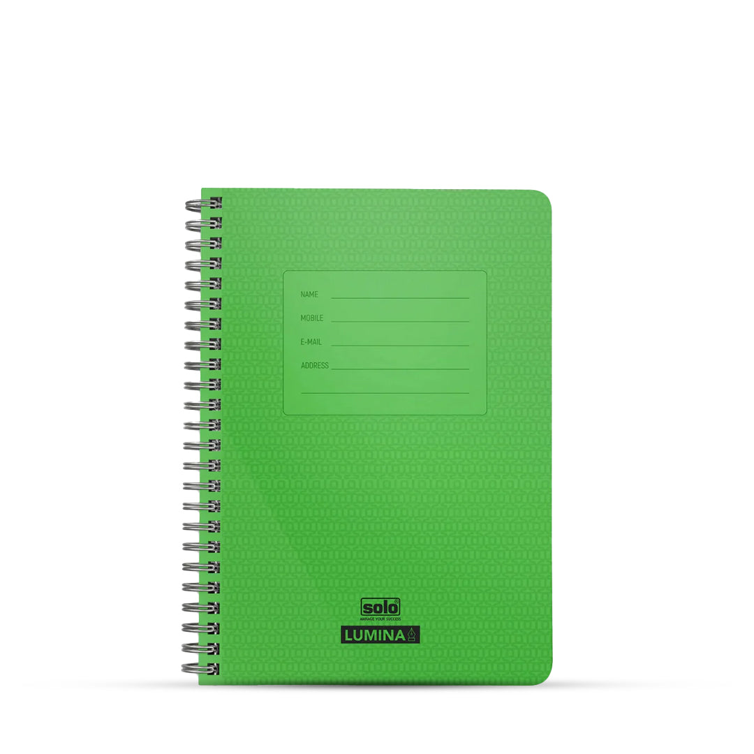 Solo Transparent B5 Ruled Notebook