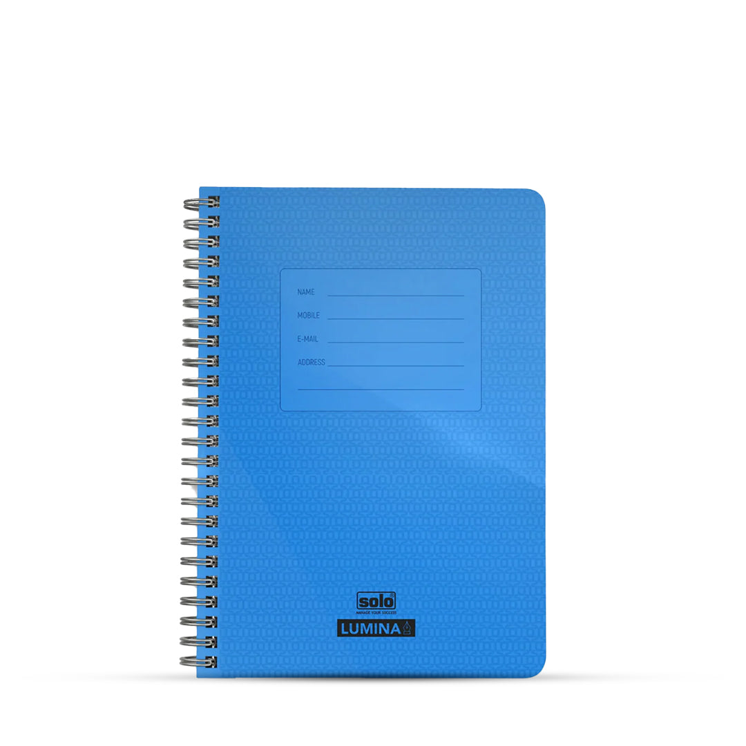 Solo Transparent B5 Ruled Notebook