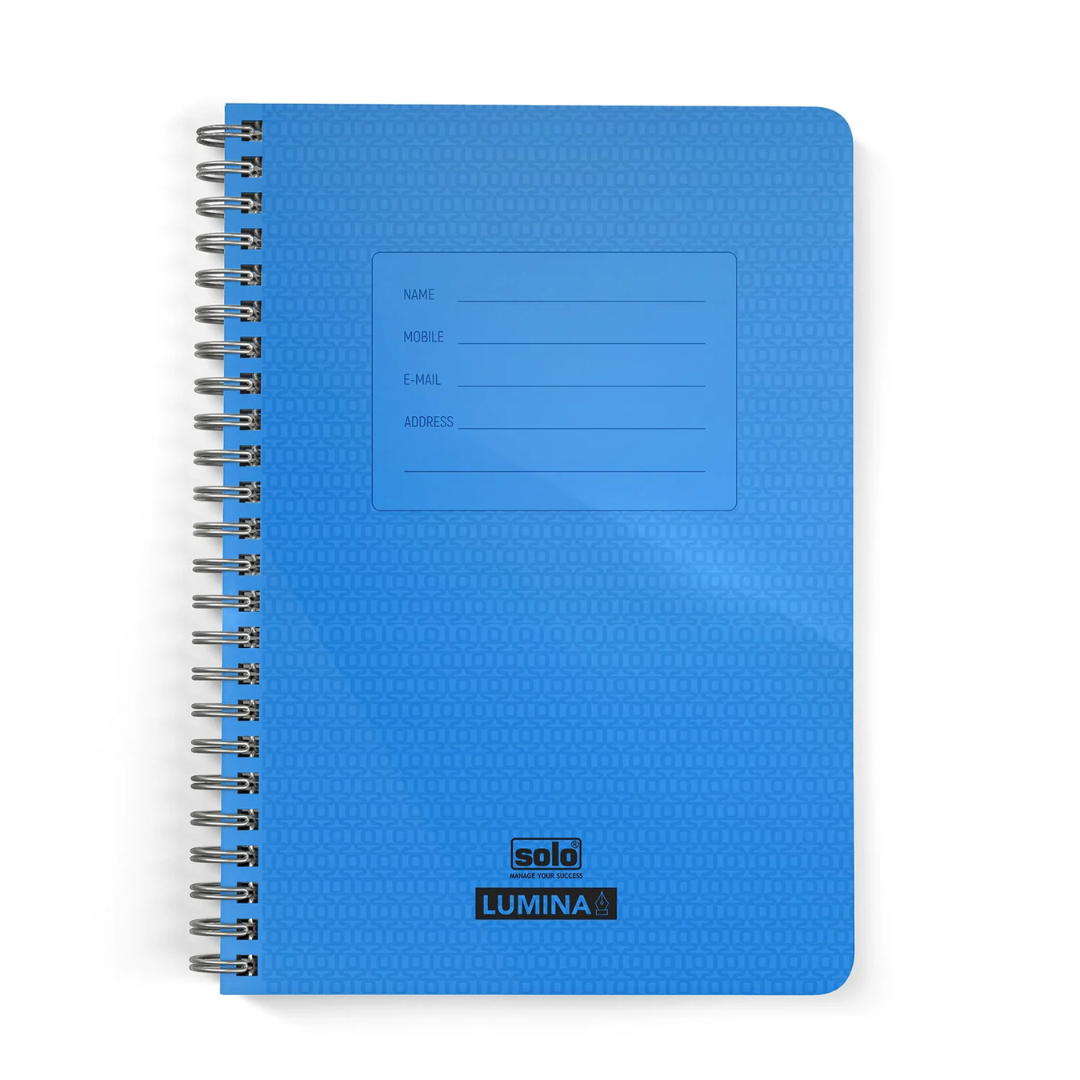 Solo Transparent B5 Ruled Notebook