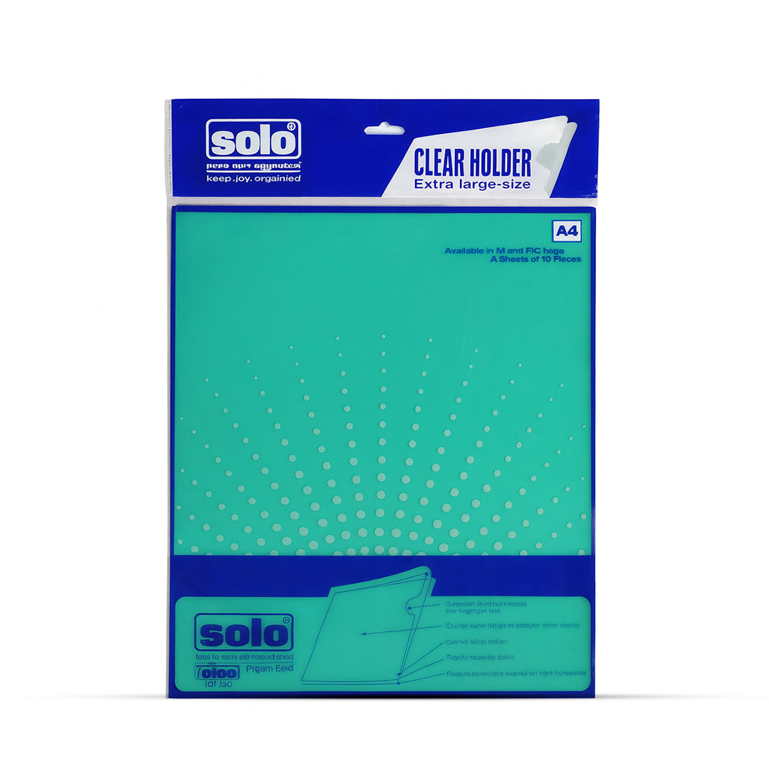 Solo Clear Folder A4
