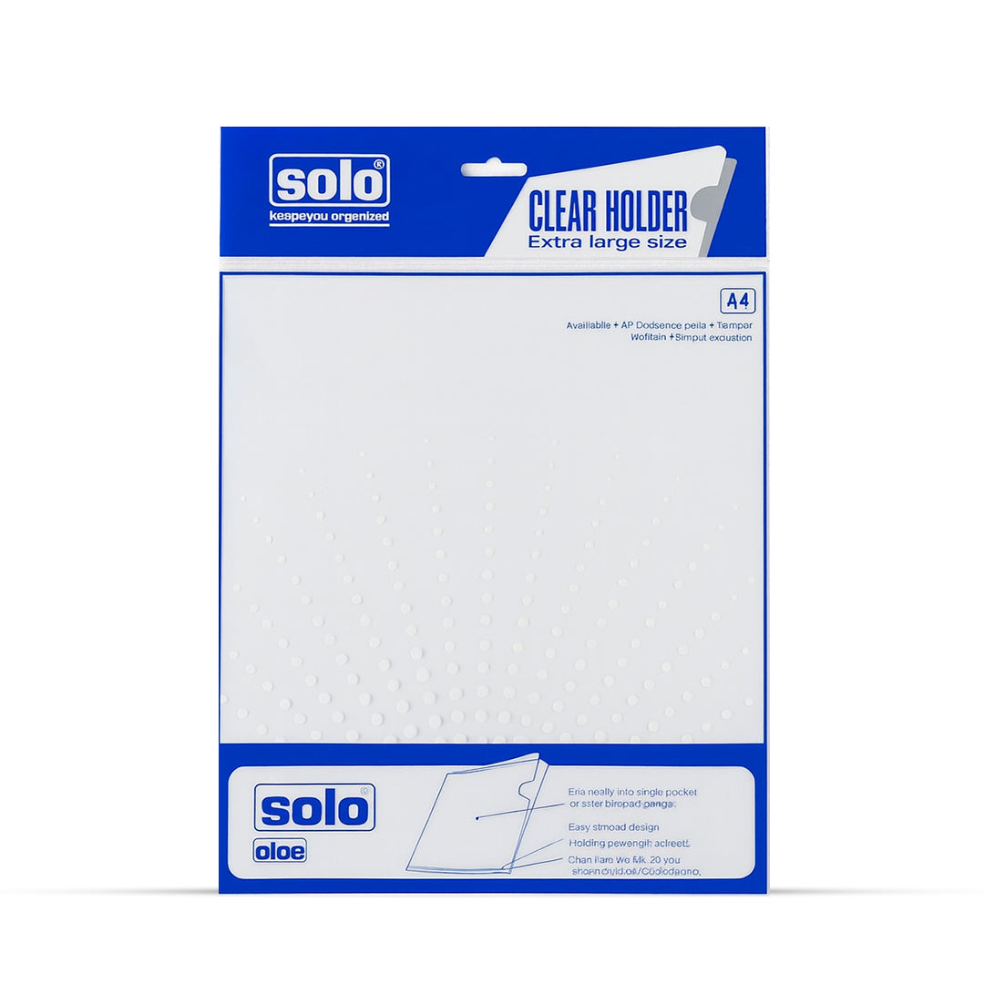 Solo Clear Folder A4