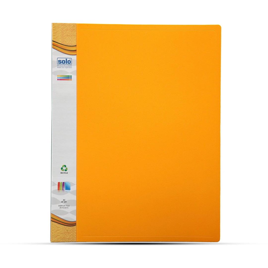 Solo Display Files 20 Pockets A4