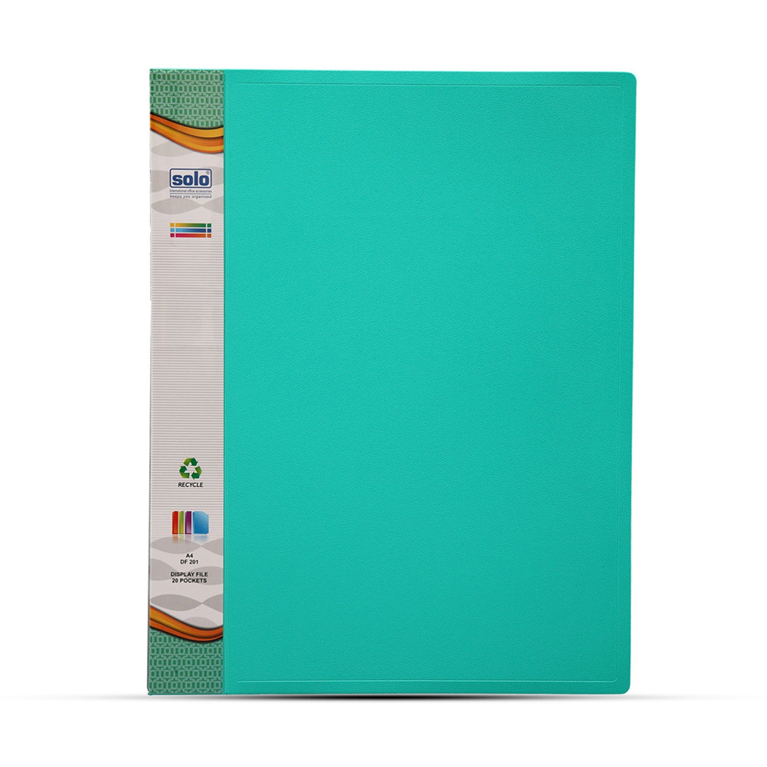 Solo Display Files 20 Pockets A4
