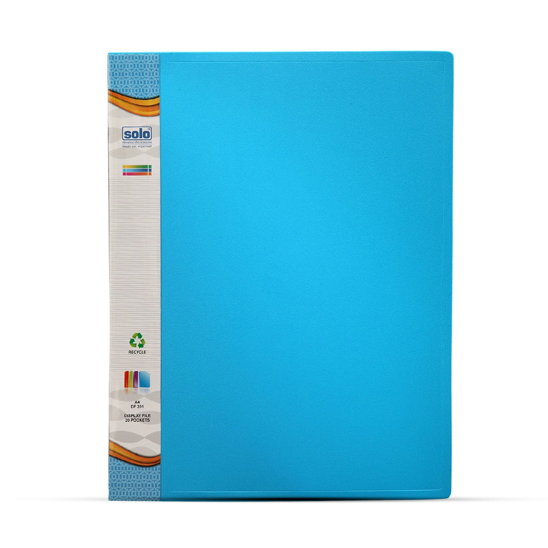 Solo Display Files 20 Pockets A4