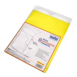 Solo Dual Documents Pockets - A4 (Pack Of 4)
