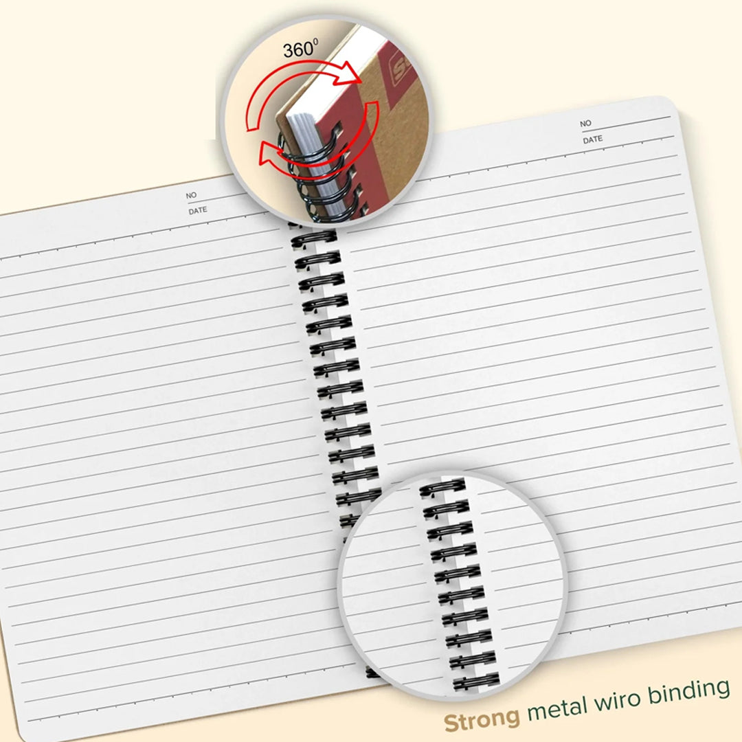Solo Eco-friendly A5 Ruled Notebook