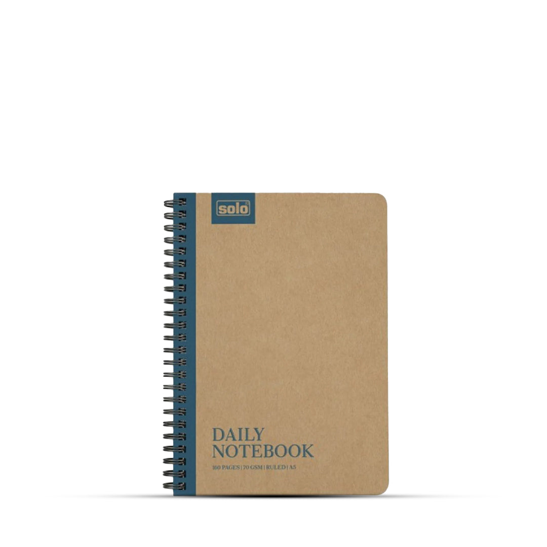 Solo Eco-friendly A5 Ruled Notebook