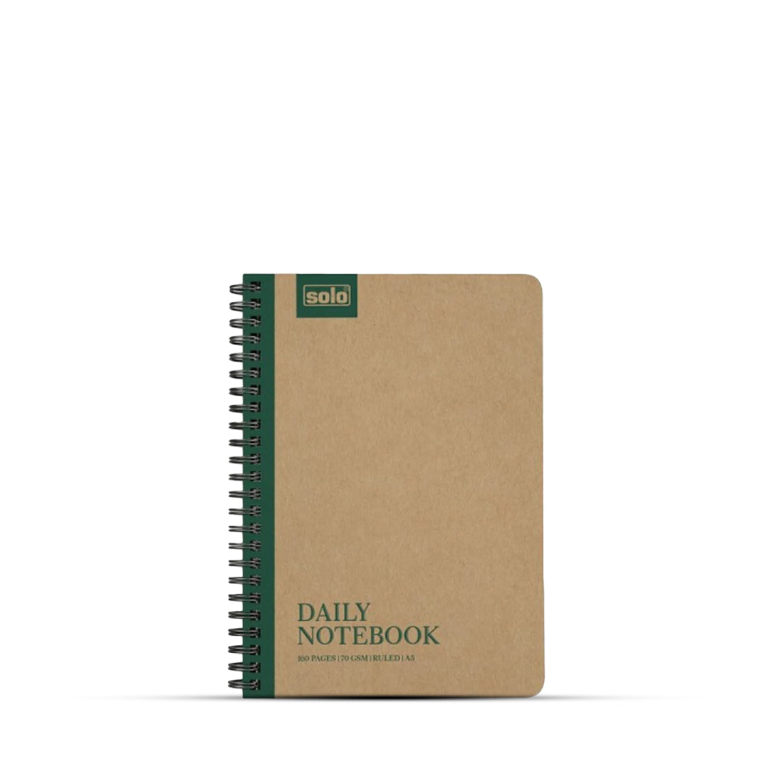 Solo Eco-friendly A5 Ruled Notebook
