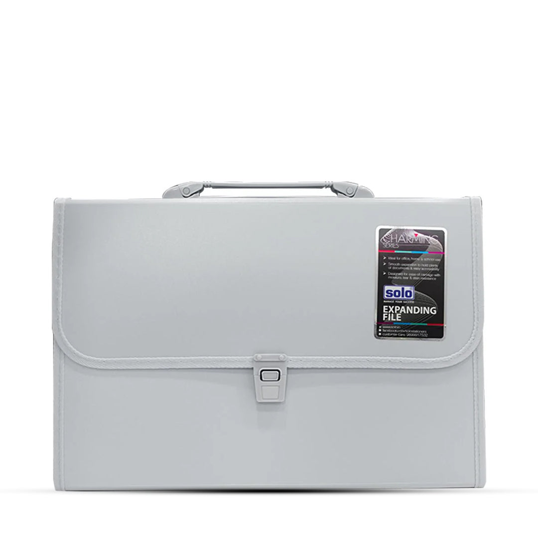 Solo A4 Lock and Handle Expanding File