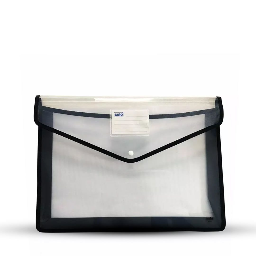 Solo Flexi Button Bag-Foolscap Size