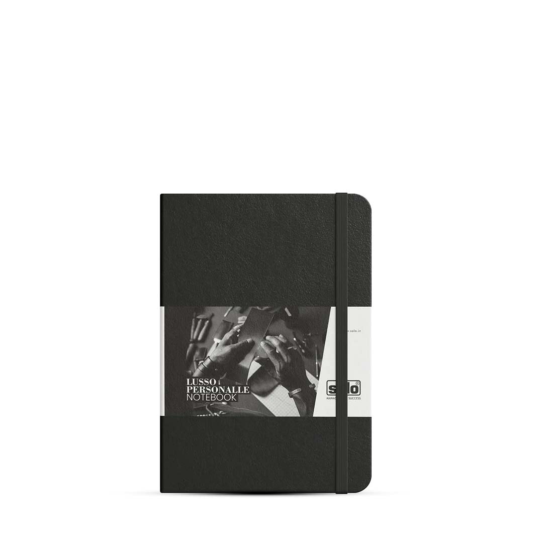 Solo Lusso Personalle A5 Ruled Notebook