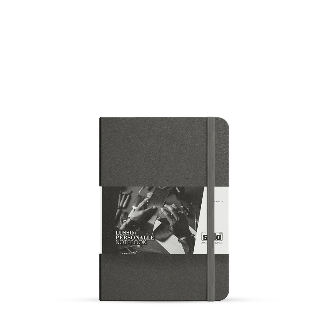 Solo Lusso Personalle A5 Plain Notebook