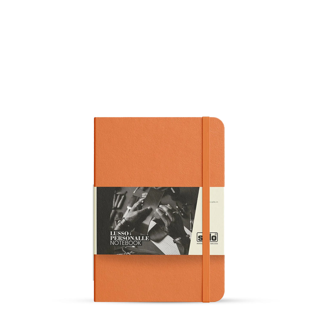 Solo Lusso Personalle A5 Plain Notebook