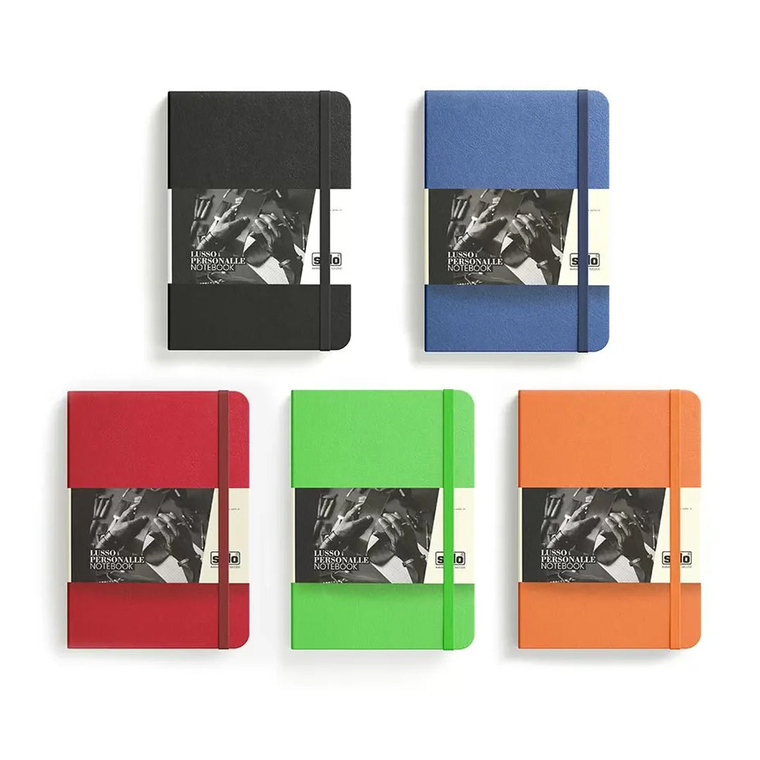 Solo Lusso Personalle A5 Plain Notebook