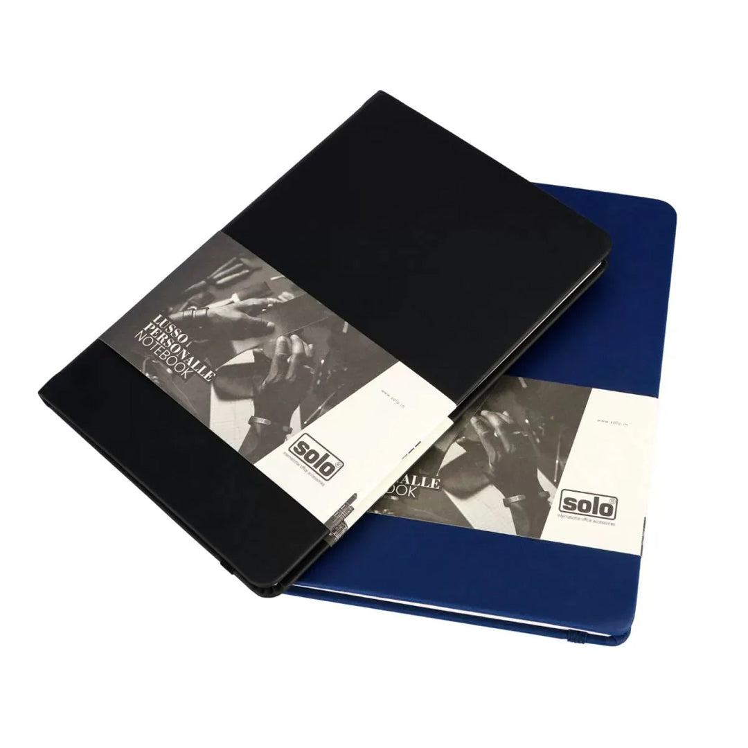 Solo Lusso Personalle A5 Plain Notebook