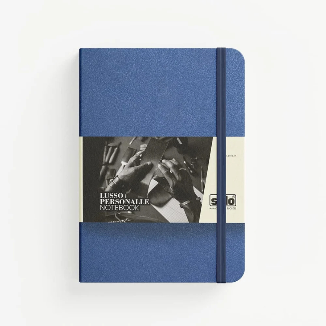 Solo Lusso Personalle A5 Plain Notebook