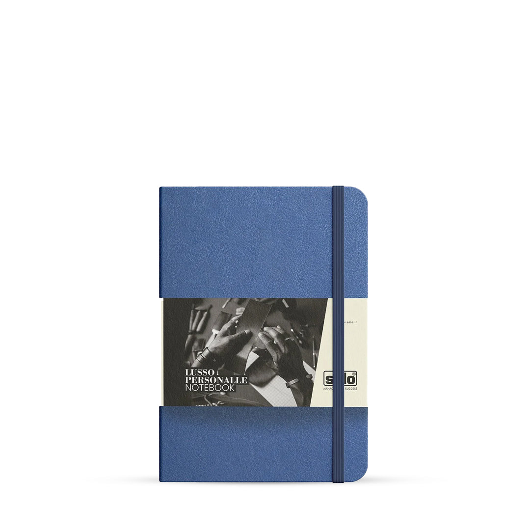 Solo Lusso Personalle A5 Plain Notebook